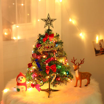 LUXIUS Mini Christmas Tree with Lights