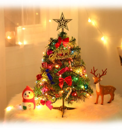 LUXIUS Mini Christmas Tree with Lights