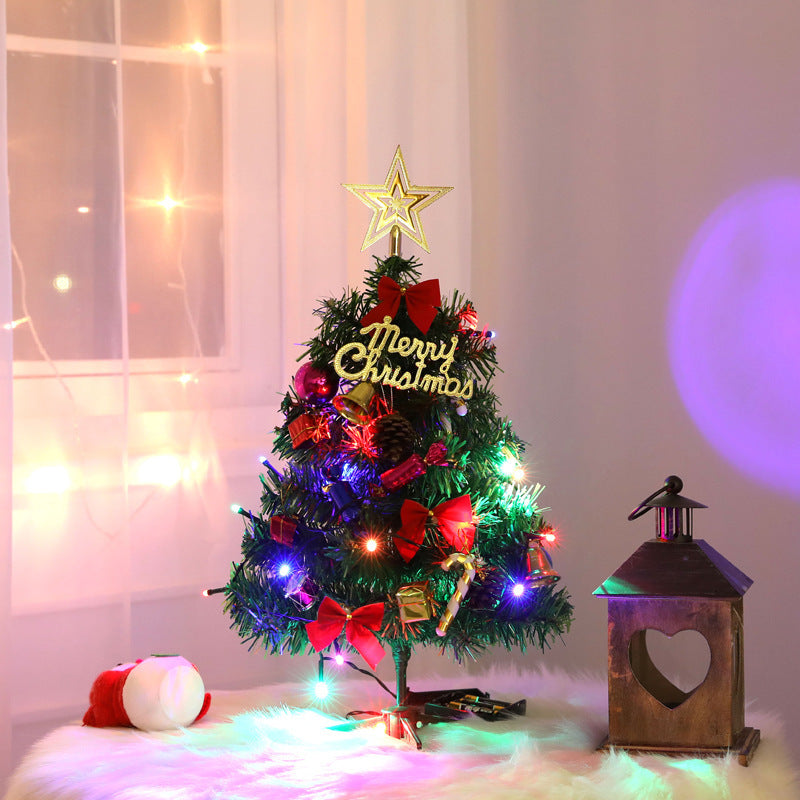 LUXIUS Mini Christmas Tree with Lights